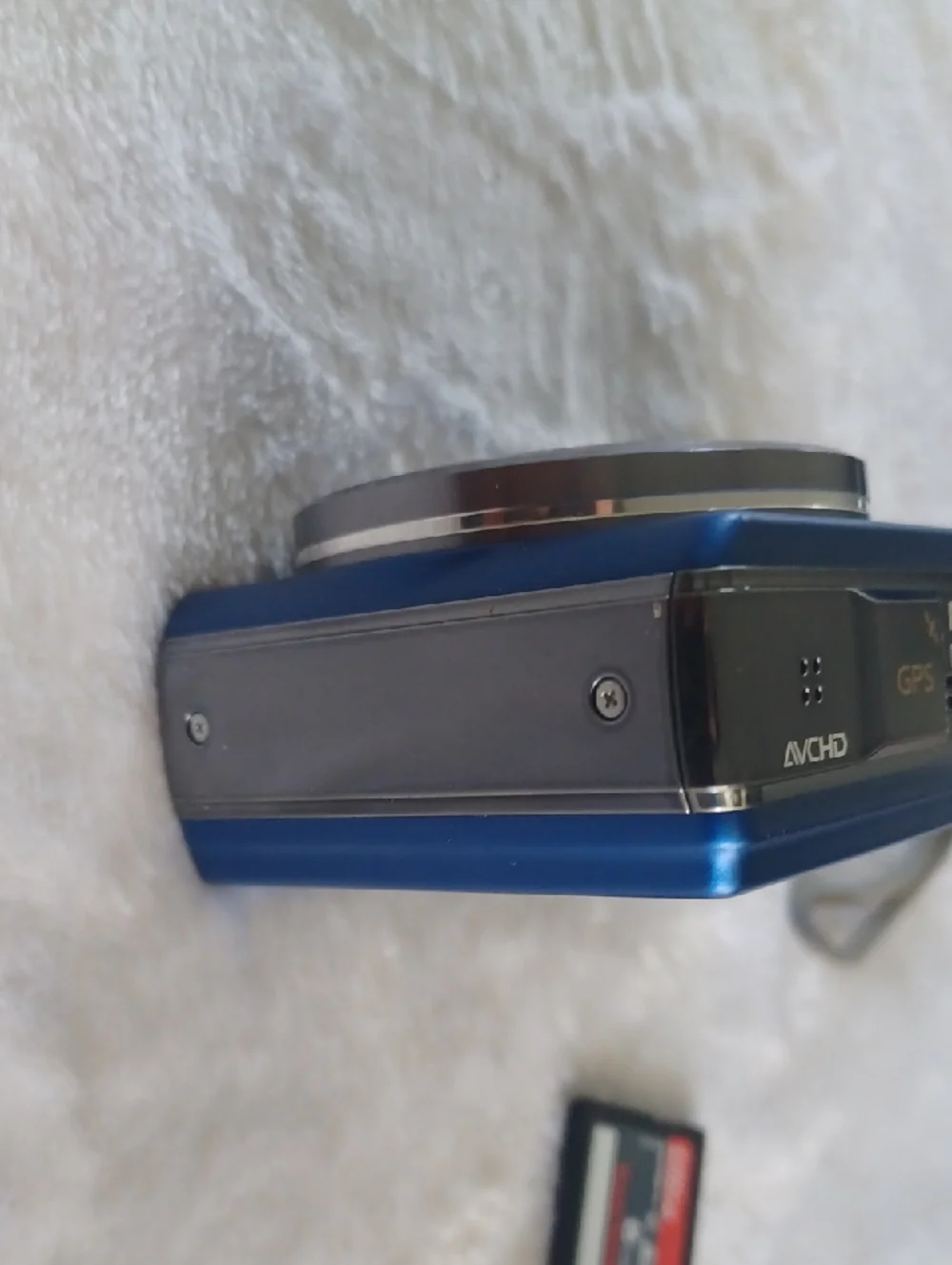 Panasonic Lumix Blue Compact Digital Camera Model DMC-ZS10